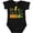 AB-Black, variant on Inktastic Being One Rocks First Birthday Boys or Girls Baby Bodysuit