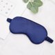thumbnail image 4 of Hochoek Silk-Sleep-Mask Eye-Mask Eye-Cover Eye-Cover - Protector de ojos con tira ajustable suave de seda (negro, azul marino, tono de piel) Rojo Verde, 4 of 5