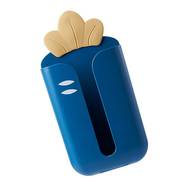 Yuarrent 1 Uds caja de almacenamiento de pañuelos caja de pañuelos Vertical montada en la pared caja de plástico para servilletas de papel para el Almacenamiento y organización del hogar No.03 Yuarrent HA003817-03