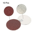 thumbnail image 3 of 2-inch Hook and Loop Sanding Discs, 60-Grits Grinding Aluminum Oxide Flocking Sandpaper for Random Orbital Sander 10pcs, 3 of 5