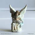 Guardian Angel Resin Statue 4 in. tall Catholic Figurine