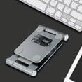 thumbnail image 4 of Foldable Cellphone Holder Tablet Cradle Angles Height Adjustable Tabletop Phone Holder, 4 of 13