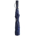 thumbnail image 3 of Totes Recycled Canopy Vented One-Touch Auto Open Golf Rain Umbrella with Sunguard, Navy Camo, 3 of 5