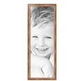 thumbnail image 2 of ArtToFrames 12" x 35" Honey Picture Frame, 12x35 inch Brown Wood Poster Frame (WOM-4085), 3 Pack, 2 of 7