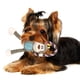 thumbnail image 1 of Mascota de peluche suave que suena, protección de limpieza de dientes, masticar, morder, juguete de entrenamiento interactivo para perros y monos, 1 of 9