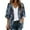 Blue, variant on Women's Floral Print Puff Sleeve Kimono Cardigan Loose Chiffon Cover Up Casual Blouse Tops,Watermelon Red,8 Fall Clothes for 2022 Spring Winter