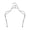 Silver, variant on Aluminum Swimsuit Clothes Hanger Rusts Resistant Space Saving Bathroom OrganiserC0rr0s10nResistant Swimsuit Drying Rack Secure Grip for Poolside Swimwear Care