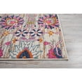 thumbnail image 2 of 8â€™ x 10â€™ Gray and Pink Distressed Area Rug, 2 of 5