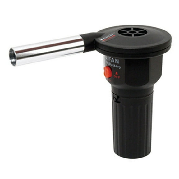 RichLink Portable Electric Blower for indoor Stoves Fireplaces Wood-Burning Stoves Outdoor Camping Barbecue Hair Dryer Fire Starting Tool