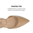 thumbnail image 6 of Journee Collection Women's Martine SuperNatural Shades Tru Comfort Foam Buckle Pointed Toe Flats, 6 of 7
