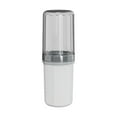 thumbnail image 2 of ¡Gran Ahorro!, Juego de vaso de enjuague portátil para viaje y cepillo de dientes con buen almacenamiento y sellado, agarre cómodo y sin fugas, vasos para enjuague bucal domésticos Akmoler, 2 of 7