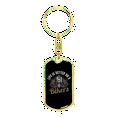 thumbnail image 4 of Life Is Better On A Bikers Stainless Steel or 18k Gold Premium Swivel Dog Tag Keychain, 4 of 10