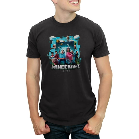 Men's A Minecraft Movie Classic Gang  Graphic T-Shirt