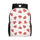 thumbnail image 1 of Disketp Hand Drawn Strawberry Mochila Unisex de Apertura Lateral Completa, Mochila para Laptop para Escuela, Trabajo y Viajes, 1 of 8