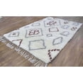 thumbnail image 4 of Moroccan Traditional Handmade New Zealand Wool 4x6 Rug |  TRD172346, 4 of 10