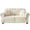 Beige, variant on AENKYO 63" Chesterfield Velvet Loveseat, Mid-Century Modern 2-Seat Sofa with Nailhead Trim and Tufted Back, Beige