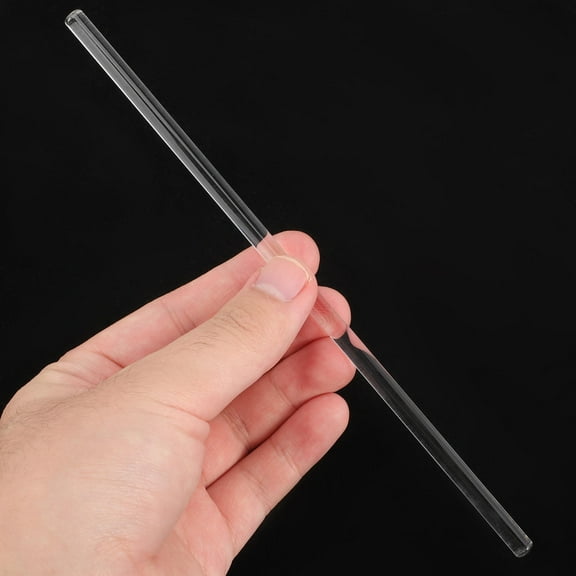 Raindrops  6 Pcs Labs Glass Stirring Rod Sturdy Chemical Solvent Resistant Rods