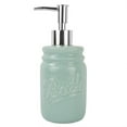 thumbnail image 2 of Home Basics 4Pc Bathroom Set Mason Jar - Mint, 2 of 6