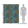 thumbnail image 3 of Rwraps Blue Wood Plank Distressed Denim Matte Vinyl Film Wrap 59in x 18ft Vinyl Vehicle Car Film, 3 of 9