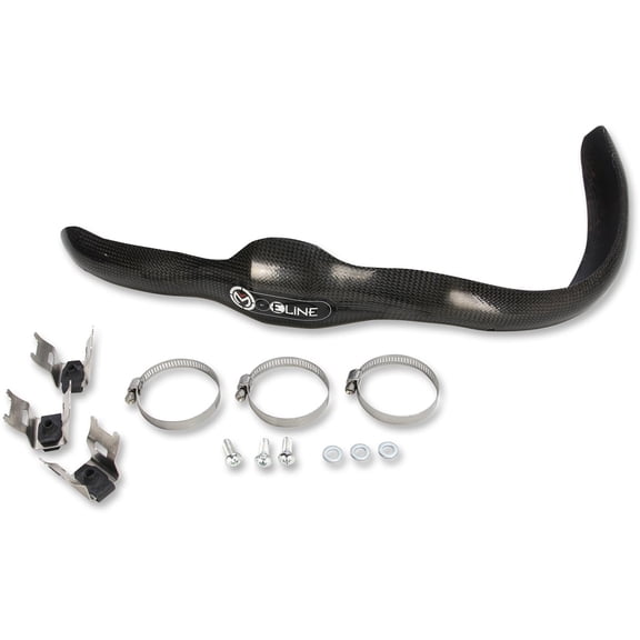 Moose Racing Fiberglass Pipe Guard for FMF MX Mega Bomb Header (MMB35016)