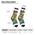 thumbnail image 2 of Logiee Happy Fall Y'All Print Adult Socks for Men & Women,Calf Socks, Ankle Socks,Boots Socks,Breathable Casual Sock,Unisex Crew Socks, 2 of 6
