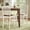 White, variant on iNSPIRE Q Ohana Farmhouse Two-Tone Antique Black & Warm Cherry Finish Counter Height Bar Stools, Black (Set of 2)