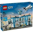 thumbnail image 2 of LEGO City Airport with Airplane Building Toy - Building Toy for Kids - Pretend Play Travel Set for Boys & Girls, Ages 8+ - Includes 9 Minifigures - Gift Idea for Birthdays - 60502, 2 of 7