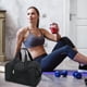 thumbnail image 1 of Bolsa de gimnasio de viaje de 14 pulgadas, bolsa deportiva con correa para el hombro, impermeable para almacenamiento de zapatos, ropa y artículos de gimnasio, bolsa de fitness de 14 pulgadas, bolsa d, 1 of 6