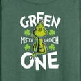thumbnail image 3 of The Grinch - Green One - Women's Lightweight French Terry Long Sleeve Shirt, 3 of 5