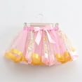 thumbnail image 3 of Efsteb Kids Toddler Girls Soft Tutu Skirt Layered Cute Color Block Tutu Skirts Birthday Princess Dance Dress Skirt (Pink,5 Years), 3 of 5