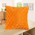 thumbnail image 4 of Solid Red Plush Throw Pillow Cover Diamond Pattern, Soft Sofa Lumbar Cushion Case Fluffy Decorative Pillowcase for Home Bedroom and Couch Chair Decor, 4 of 8
