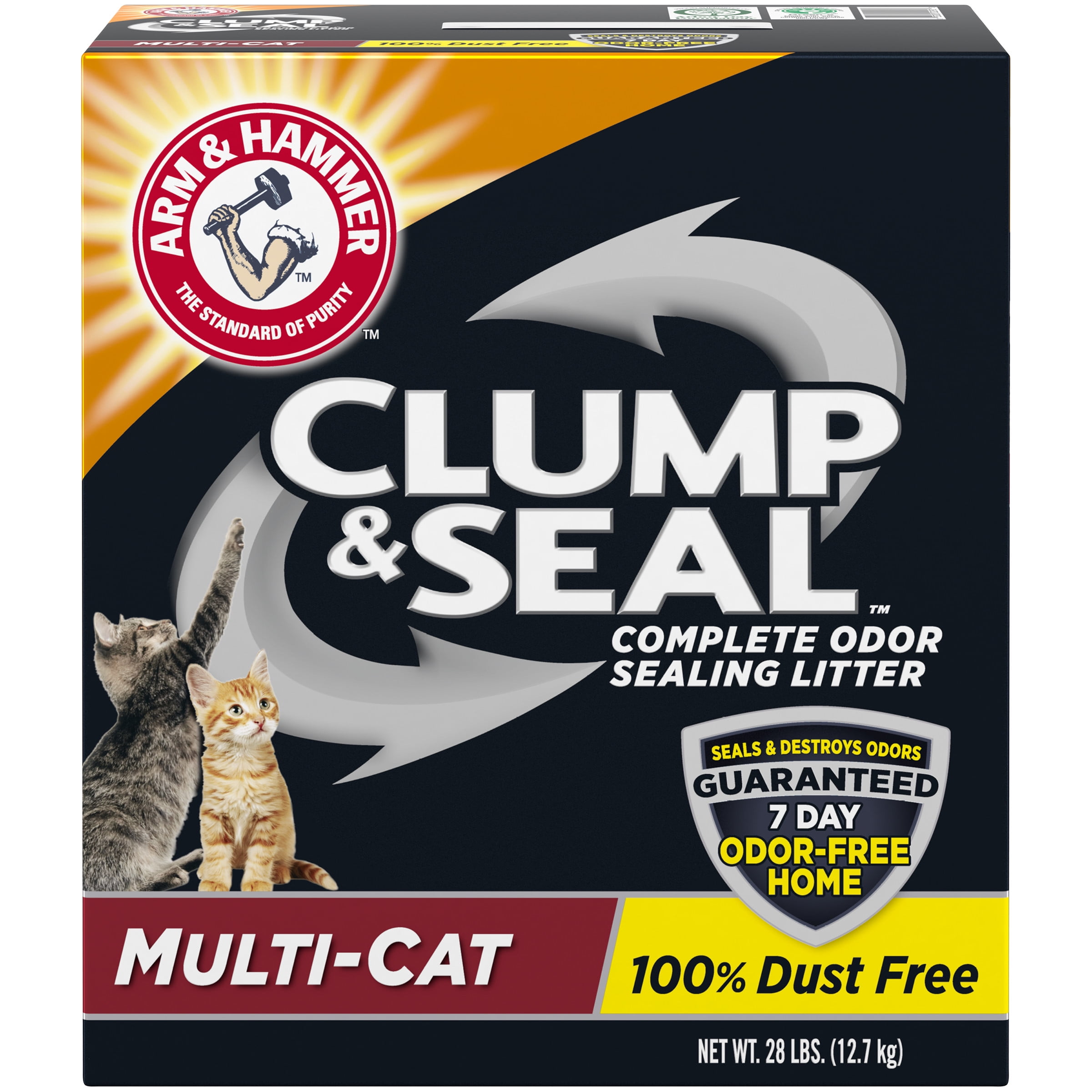 Arm \u0026 Hammer Clump \u0026 Seal Litter, Multi 