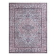 thumbnail image 3 of Unique Loom Mangata Collection Area Rug - Mireille (9' 2" x 12' Rectangle Beige and pink/Light Blue), 3 of 7