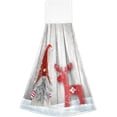thumbnail image 2 of GZHJMY 2Pcs Christmas Kitchen Hand Towels,Cute Christmas Gnome Absorbent Hanging Towels with Magic Tape for Bathroom Laundry Room Hanging Towel,Machine Washable Wash Cloths, 2 of 7