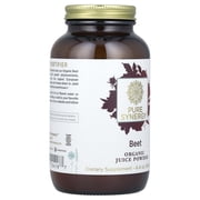 Pure Synergy Beet, Organic Juice Powder, 6.4 oz (180 g)