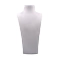 thumbnail image 1 of Langgg Necklace Pendant Display Bust Jewellery Mannequin Holder Rack Stand White 17x33.5cm, 1 of 6