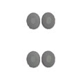 thumbnail image 1 of sweethay Cojín Almohadillas para los oídos Orejera transpirable de cuero profesional Reemplazo de protección auditiva para auriculares OE2 Gris Gris 2piezas, 1 of 6
