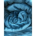 thumbnail image 5 of Turquoise Super Soft Warm Cozy Flannel Fleece Micro Plush Microfiber Bed Throw Blanket, 5 of 6