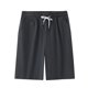 thumbnail image 2 of pstuiky Pantalones cortos para hombre, Pantalones cortos transpirables de color liso para hombre, informales, para vacaciones, con bolsillos Pantalones cortos de golf, 2 of 4