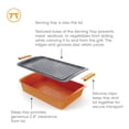 thumbnail image 2 of Outset Marinating Tub and Serving Tray Set, Prep and Carry BBQ Accessory Set, 2 of 6