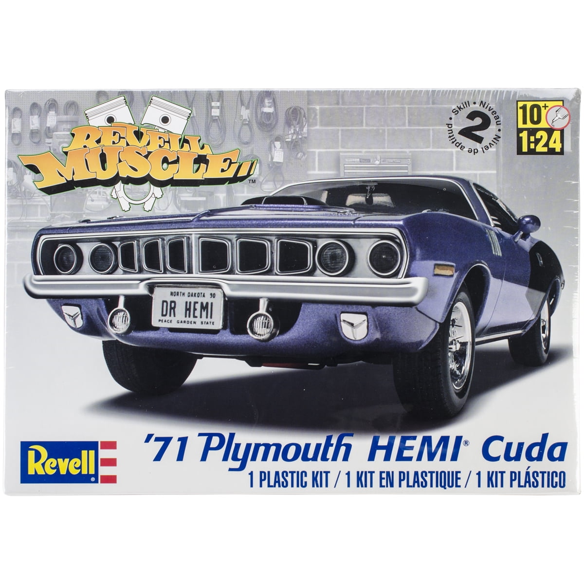 Revell Modellbausatz '71 Plymouth Hemi 'Cuda Hardtop 1:25