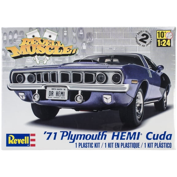 Revell 1:24 '71 Hemi Cuda 426 Model Building Kit