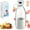 White, variant on Portable Blender for Fresh Juice, Portable Blender for Shakes and Smoothies with 14.2 Oz Travel Cup and Lid, Usb Fast Charging for Making Fruit Juice, Milkshakes (White)