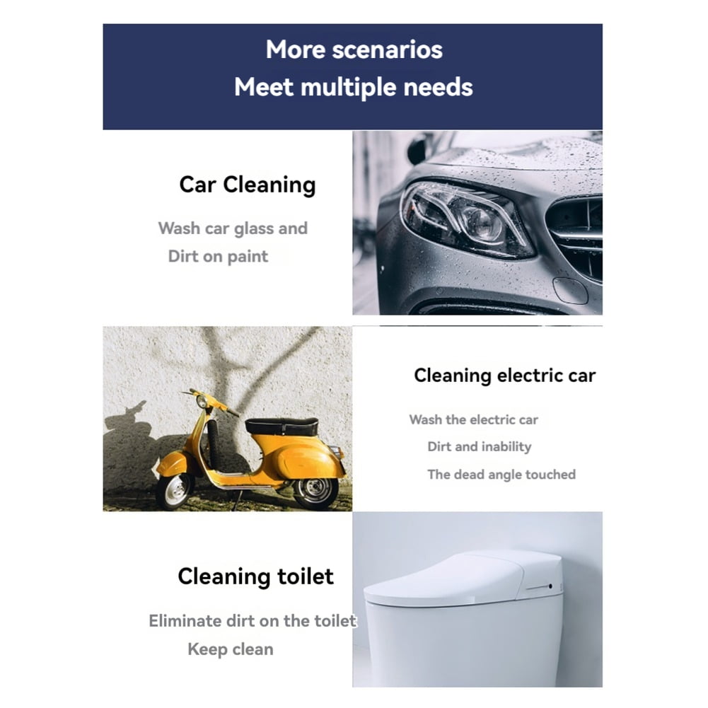 Portable Electric Watering Can, USB Type-C Rechargeable, for Car Washing Garden Plant Watering 550ml