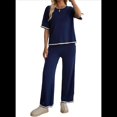 thumbnail image 1 of Pantalón de Punto de Corta Azul Marino Talla XS, 1 of 7