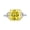 Yellow, variant on 8ct Zircon Eternity Wedding Rings for Women Cushion Cut 10*10mm Zircon Women Engagement Rings S925 Sterling Silver Rings for Women Stylish Hypoallergenic Personalized Promise Rings