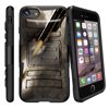 Apple iPhone 7  Case Shell [Clip Armor]- Premium Defender Case Hard Shell Silicone Interior with Kickstand and Holster by MiniturtleÂ® - Close Up Gun Fire