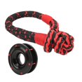 thumbnail image 2 of Rope Retention Pulley Soft Shackle Combo 22000lbs Heavy Duty for Off Road ATV UTV Trailer Truck SUV Recovery, 2 of 5