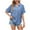 Sky Blue, variant on Zkozptok Womens Button down Shirts V Neck Roll Up Short Sleeve T Shirts Summer Casual Bussiness Work Tops