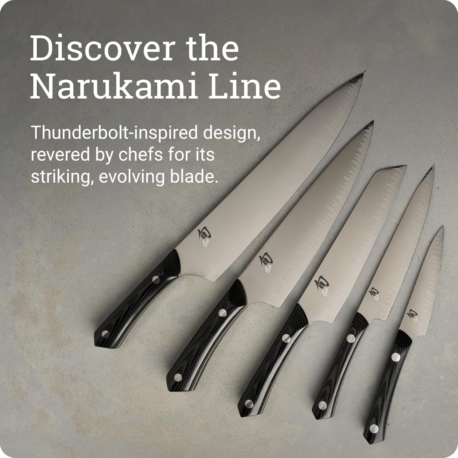Shun Narukami 6.5" Master Utility Knife, Handcrafted Japanese Knife, Blue II Carbon Steel Core & San Mai Stainless Steel Cladding, Micarta Handle, Precision & Sharpness for Professional and Home Chef
